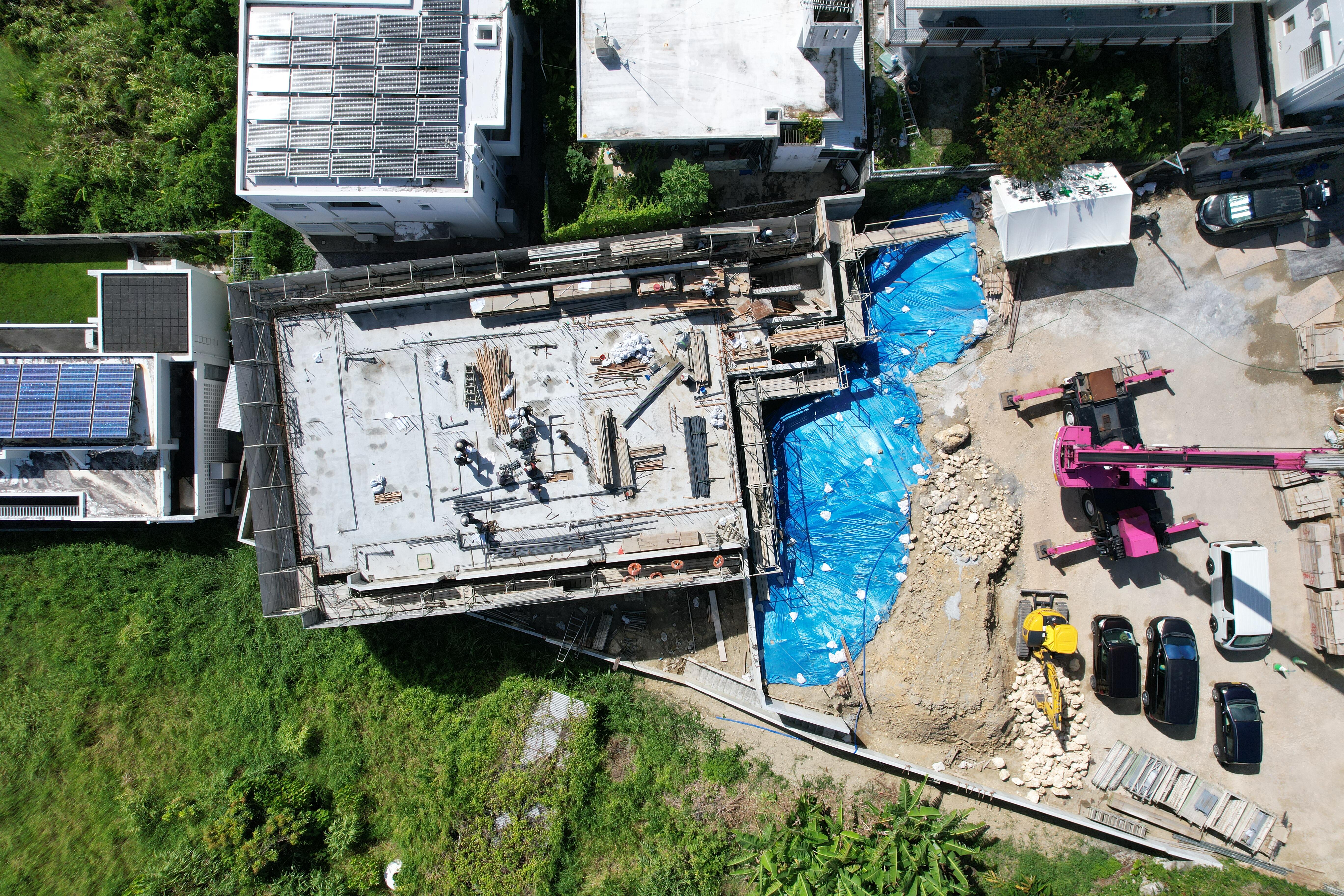 沖縄市S共同住宅新築工事　進捗状況